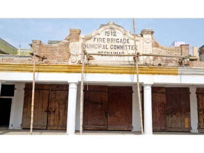 years of hard work government restores british era fire brigade building years of hard work government restores british era fire brigade building