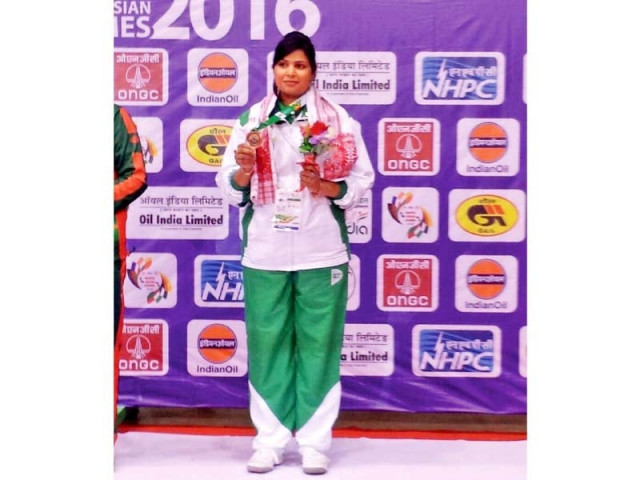 sofia javed won bronze medal in south asia games with just six months of practice sofia javed won bronze medal in south asia games with just six months of practice