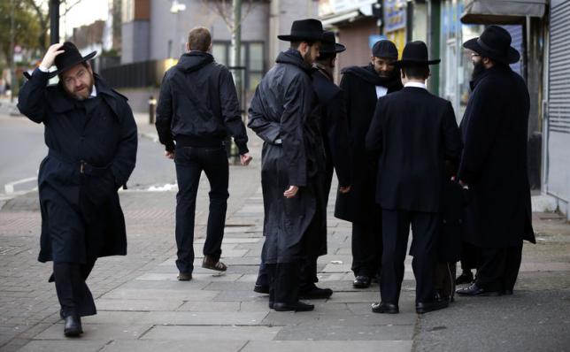 jewish men talk in golders green london january 10 2015 photo reuters