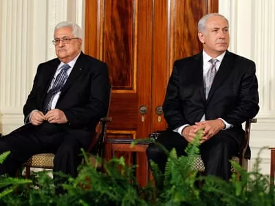 mahmoud abbas l and benjamin netanyahu r photo reuters mahmoud abbas l and benjamin netanyahu r photo reuters