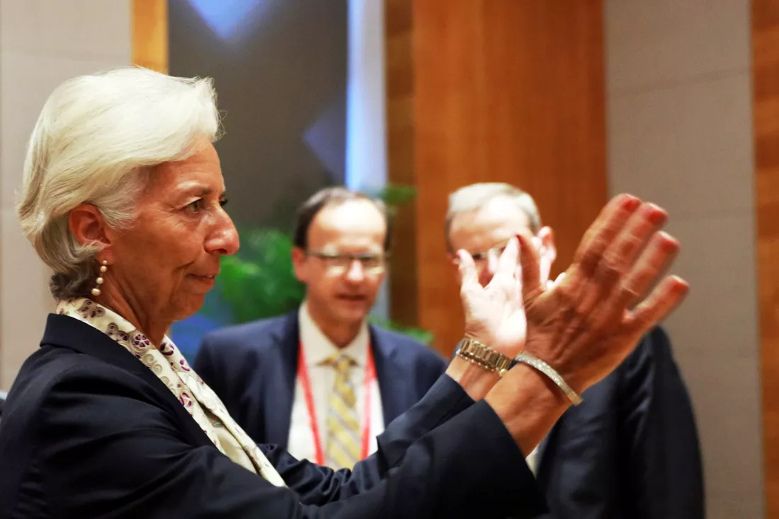christine lagarde managing director of the international monetary fund reacts to photographers before attending the g20 high level tax symposium held in chengdu china july 23 2016 photo reuters christine lagarde managing director of the international monetary fund reacts to photographers before attending the g20 high level tax symposium held in chengdu china july 23 2016 photo reuters