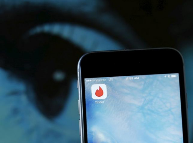 the dating app tinder is shown on an apple iphone in this photo illustration taken february 10 2016 photo reuters the dating app tinder is shown on an apple iphone in this photo illustration taken february 10 2016 photo reuters