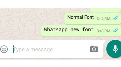 whatsapp introduces new font whatsapp introduces new font