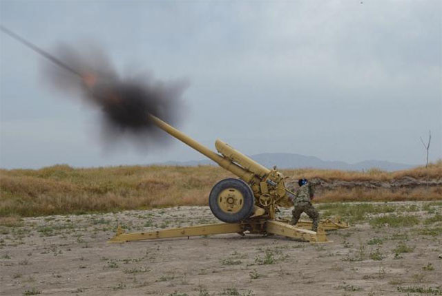 the rocket hit an empty school building but caused no casualties the official said photo reuters