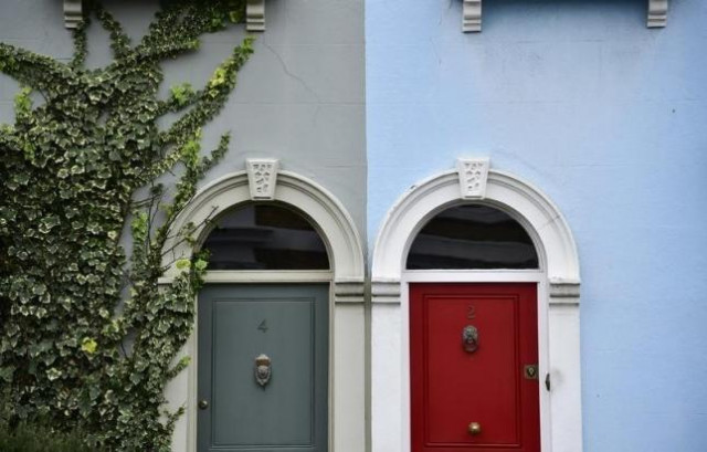painted property fronts are seen in a residential street in london britain january 29 2016 photo reuters painted property fronts are seen in a residential street in london britain january 29 2016 photo reuters