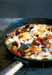 recipe vegetable and egg skillet