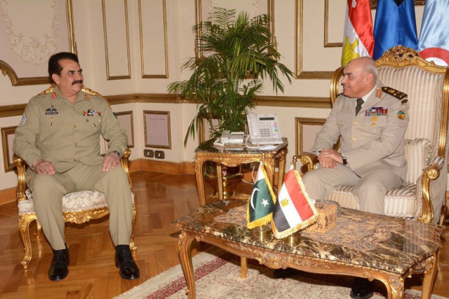 general raheel meets egyptian civil military chiefs in cairo during two day official visit photo ispr general raheel meets egyptian civil military chiefs in cairo during two day official visit photo ispr