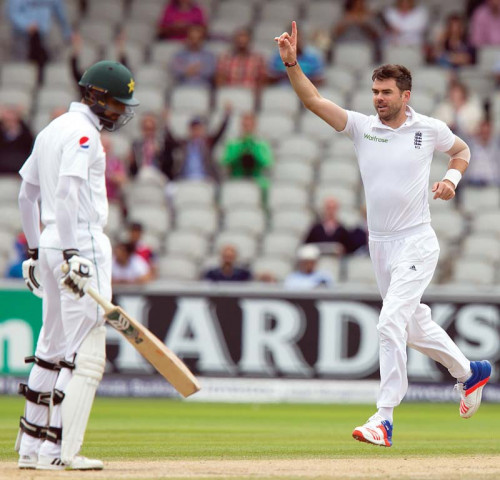 james anderson has dismissed masood six times out of the six that the pair have faced each other with the england pacer having bowled just 57 deliveries to the pakistan opener photo afp james anderson has dismissed masood six times out of the six that the pair have faced each other with the england pacer having bowled just 57 deliveries to the pakistan opener photo afp