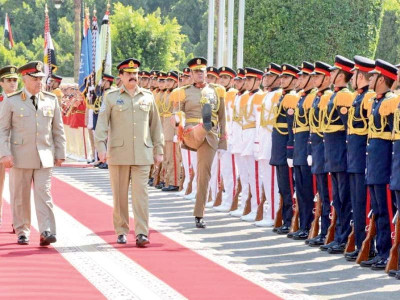 gen raheel in cairo pakistan egypt vow to fight terrorism