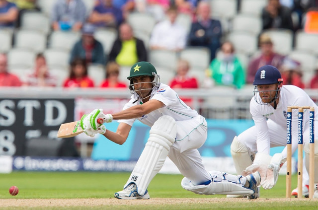 younus khan l was criticised by hanif mohammad and muhammad yousuf for poor display with the bat photo afp