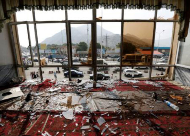 broken glass and debris are seen inside a restaurant a day after a suicide attack in kabul afghanistan photo reuters broken glass and debris are seen inside a restaurant a day after a suicide attack in kabul afghanistan photo reuters