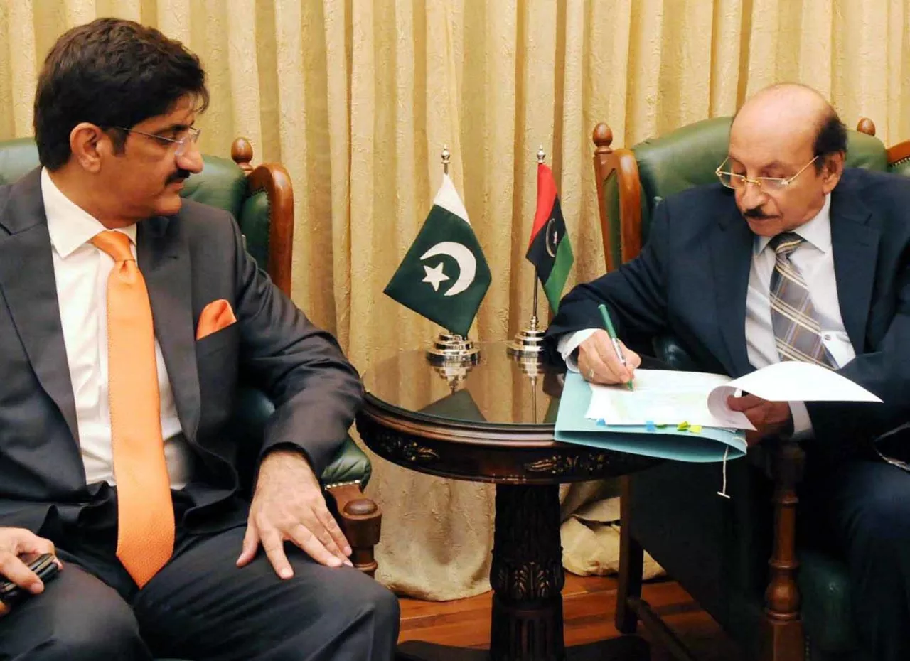 shah the successor to qaim ali shah belongs to a family of politicians photo inp shah the successor to qaim ali shah belongs to a family of politicians photo inp