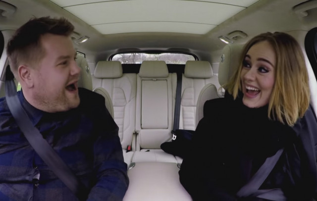 adele 039 s carpool karaoke segment has been seen more than 119 million times on youtube in six months photo youtube the late late show with james corden adele 039 s carpool karaoke segment has been seen more than 119 million times on youtube in six months photo youtube the late late show with james corden