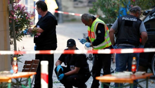 police secure the area after an explosion in ansbach germany july 25 2016 photo reuters police secure the area after an explosion in ansbach germany july 25 2016 photo reuters