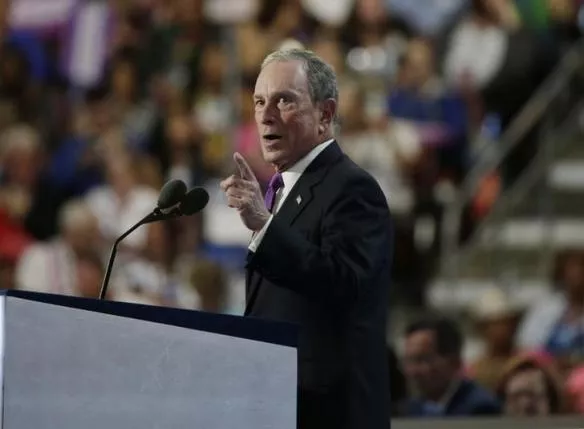 former new york mayor michael bloomberg speaks at the democratic national convention in philadelphia pennsylvania us july 27 2016 photo reuters former new york mayor michael bloomberg speaks at the democratic national convention in philadelphia pennsylvania us july 27 2016 photo reuters