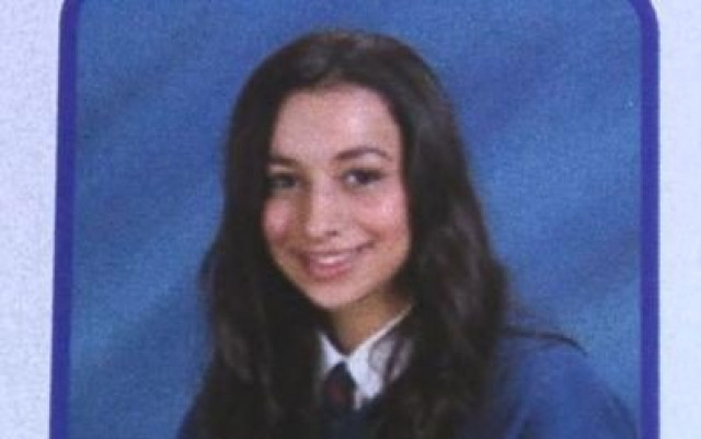 amina al jeffery shown in a school yearbook photo amina al jeffery shown in a school yearbook photo