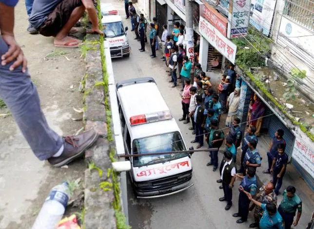 ambulances leave after a police operation on militants on the outskirts of dhaka bangladesh july 26 2016 photo reuters ambulances leave after a police operation on militants on the outskirts of dhaka bangladesh july 26 2016 photo reuters