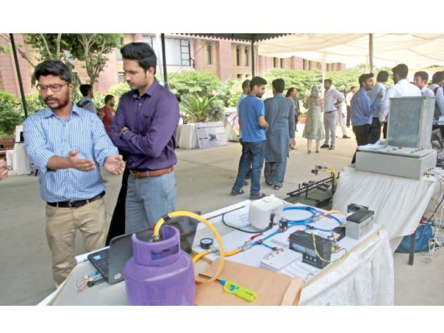 a four member group from the electrical engineering department of the usman institute of technology has come up with a project that combines computer application and an electrical model to detect gas leakages photo athar khan express a four member group from the electrical engineering department of the usman institute of technology has come up with a project that combines computer application and an electrical model to detect gas leakages photo athar khan express