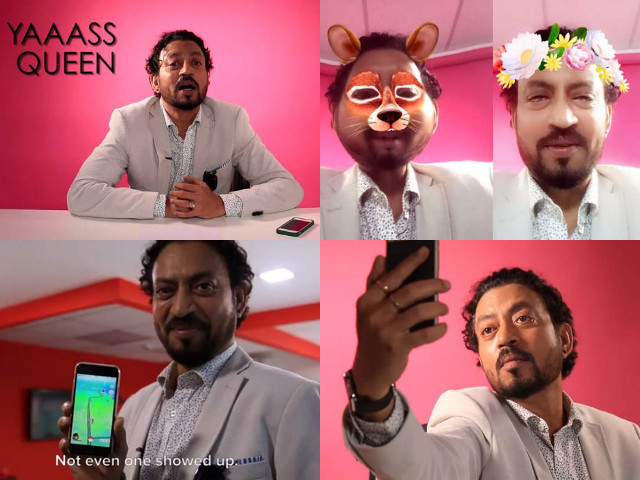 snapchat pok mon go and the rest he tried them all