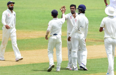 ashwin destroys west indies with fifer