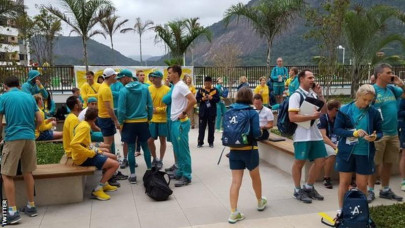 australia team safe after rio olympic village fire evacuation