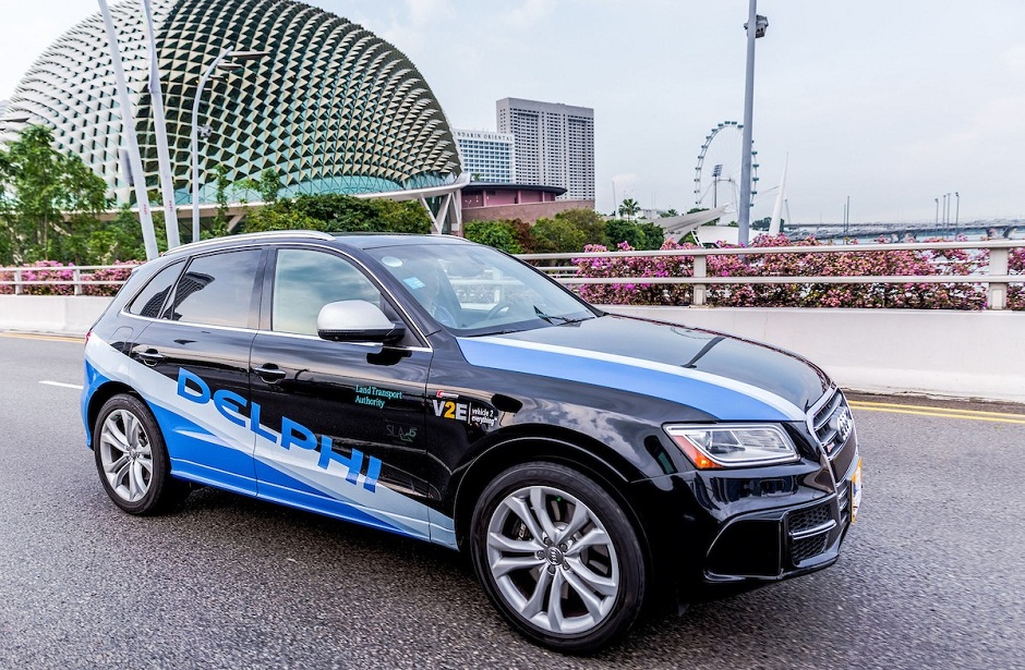 delphi plans to start the project with a fleet of audis equipped with automated driving and mapping systems photo delphi