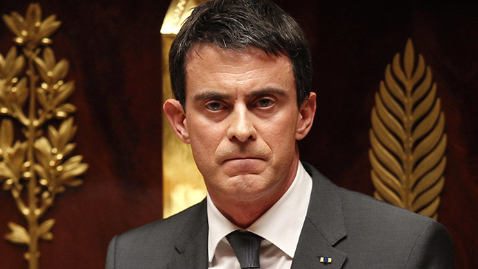 prime minister manuel valls said last week that he would consider a temporary ban on foreign financing of mosques photo reuters