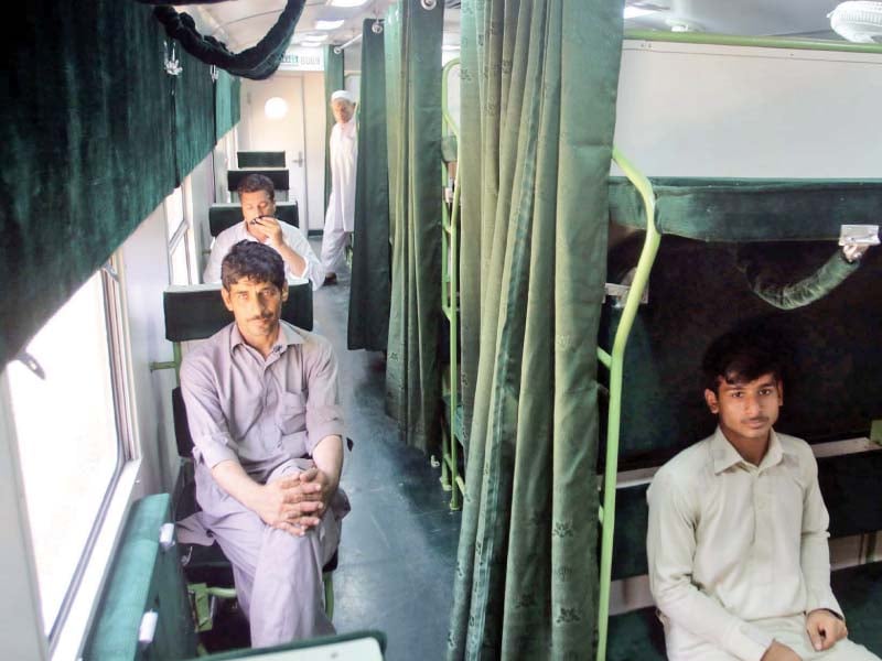 the newly inaugurated khhushal khan khattak express will transport passengers from karachi to peshawar and vice versa photo online