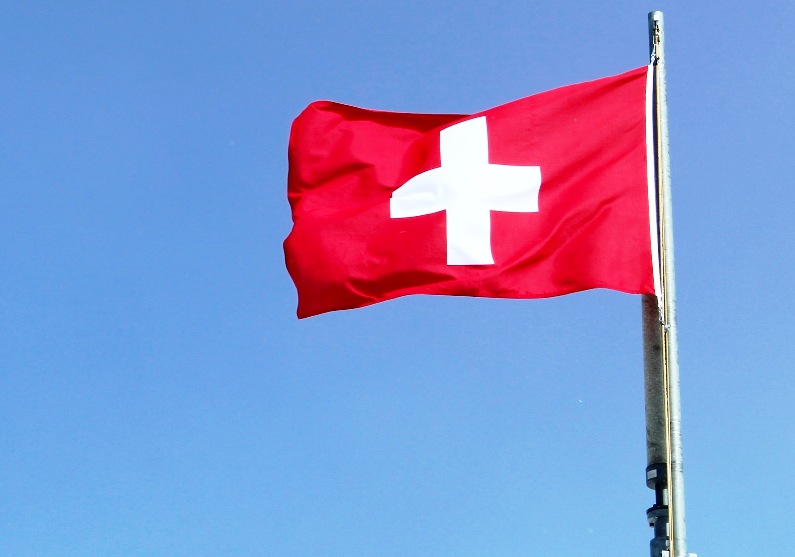 swiss flag photo reuters