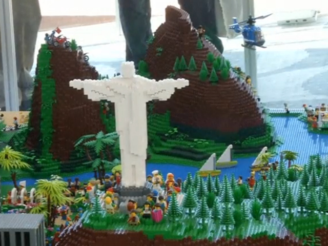 have you seen the lego model of rio olympics