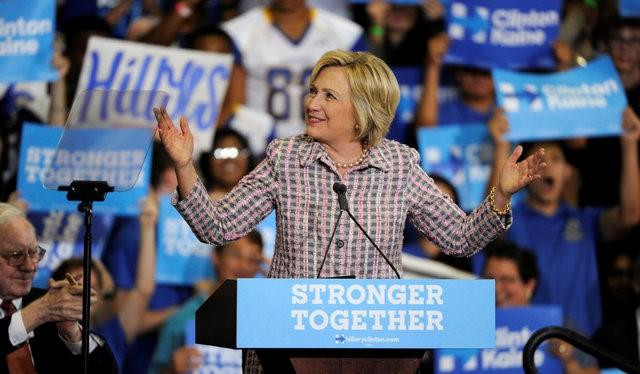 us democratic presidential candidate hillary clinton speaks during a campaign rally at the omaha north high magnet school in omaha photo reuters us democratic presidential candidate hillary clinton speaks during a campaign rally at the omaha north high magnet school in omaha photo reuters