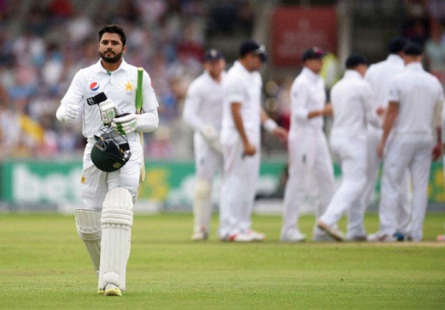 azhar ali may be asked to open the innings in the third test as shan masood continues to struggle against the moving ball especially against anderson photo afp azhar ali may be asked to open the innings in the third test as shan masood continues to struggle against the moving ball especially against anderson photo afp