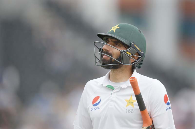 pakistan skipper misbahul haq photo afp