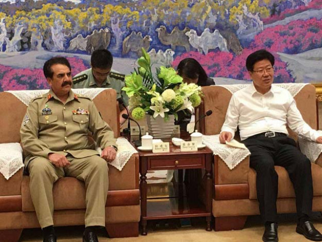 army chief general raheel sharif meets chief of general staff gen fang of people liberation army photo ispr