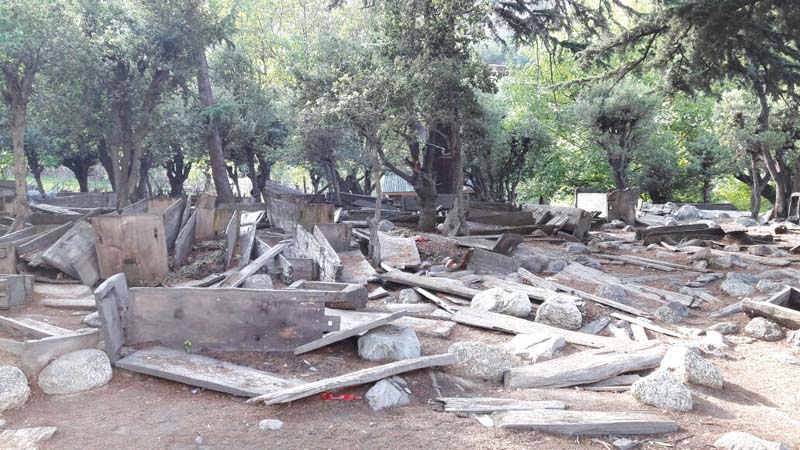 graveyard in kalash valley photos yusra hayat express