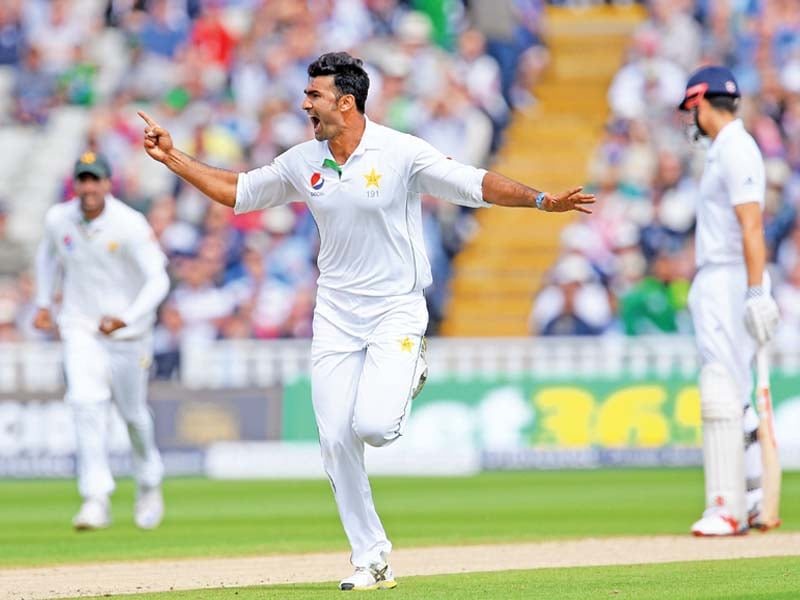 sohail was recalled in place of wahab riaz as pakistan broke up the all left arm pace attack they had deployed in the first two tests photo afp