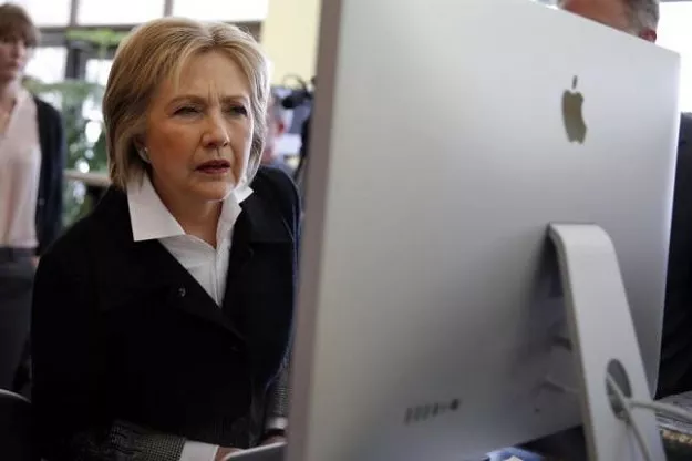 us democratic presidential candidate hillary clinton looks at a computer screen photo reuters us democratic presidential candidate hillary clinton looks at a computer screen photo reuters