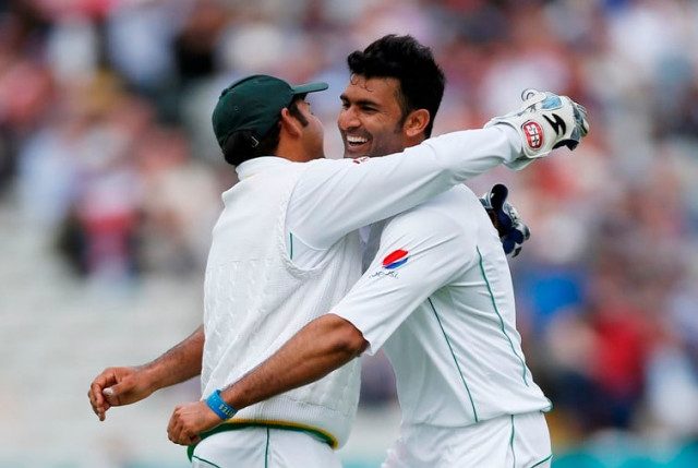 pakistan 039 s sohail khan celebrates the wicket of england 039 s alex hales during third test at edgbaston on august 03 2016 photo reuters