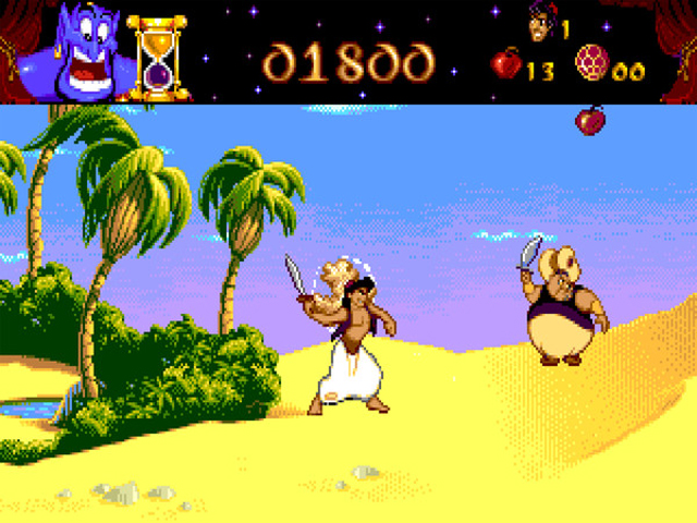 aladdin among classic 16 bit disney games now available online