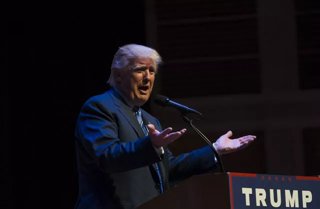 republican presidential candidate donald trump speaks at the merrill auditorium on august 4 2016 in portland maine photo afp republican presidential candidate donald trump speaks at the merrill auditorium on august 4 2016 in portland maine photo afp