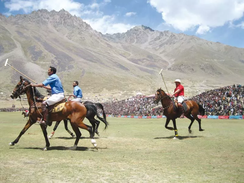 played against a backdrop of fields and mountains the shandur polo festival offers more than just a polo competition to the spectators photo courtesy abdur razzaq played against a backdrop of fields and mountains the shandur polo festival offers more than just a polo competition to the spectators photo courtesy abdur razzaq