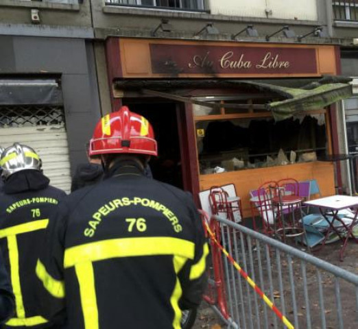firemen walk outside the bar in rouen france august 6 2016 where a fire killed 13 people and injured another six according to a statement by the interior ministry photo reuters firemen walk outside the bar in rouen france august 6 2016 where a fire killed 13 people and injured another six according to a statement by the interior ministry photo reuters