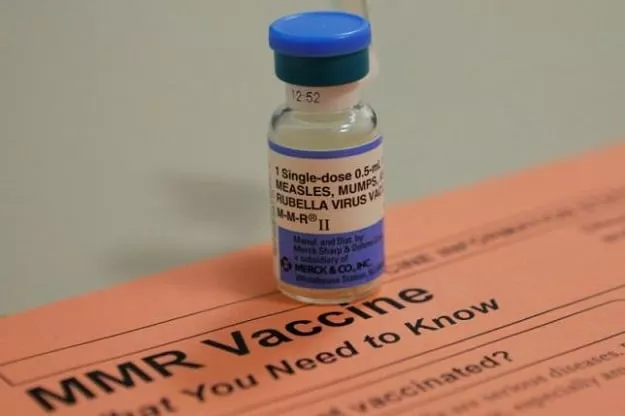 a vial of measles mumps and rubella vaccine photo reuters a vial of measles mumps and rubella vaccine photo reuters