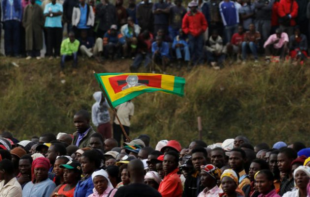 on wednesday hundreds of protestors held a march in the capital calling on 92 year old mugabe to step down over worsening economic troubles which have seen banks running short of cash and the government failing to pay its workers on time photo reuters on wednesday hundreds of protestors held a march in the capital calling on 92 year old mugabe to step down over worsening economic troubles which have seen banks running short of cash and the government failing to pay its workers on time photo reuters