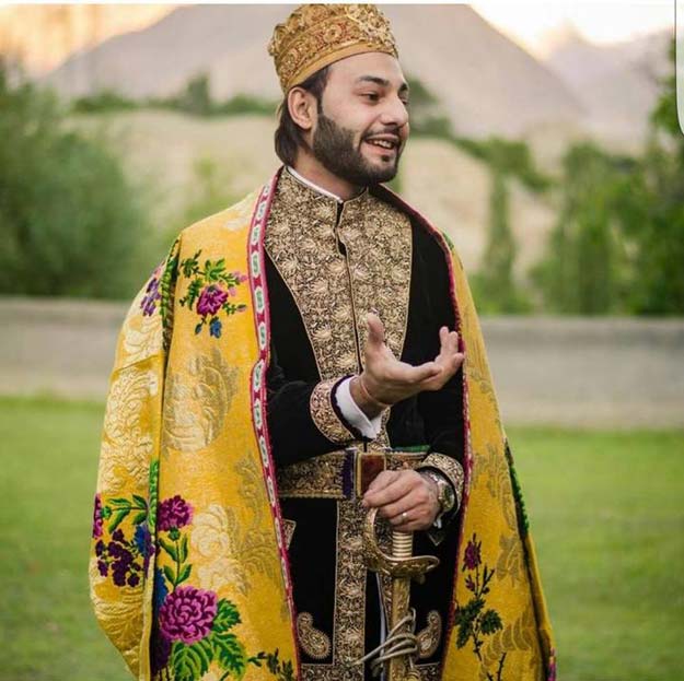 mir qasim ali khan of nagar g b was crowned five years ago photo mir qasim ali khan