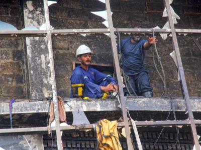 200 shops burned to ashes at gold mark mall 200 shops burned to ashes at gold mark mall