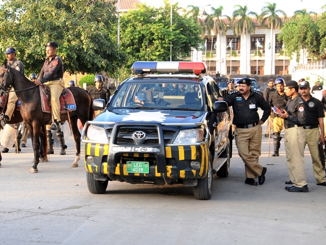 jutt said a crackdown had been launched on the orders of the provincial government against those performing road stunts on independence day photo express