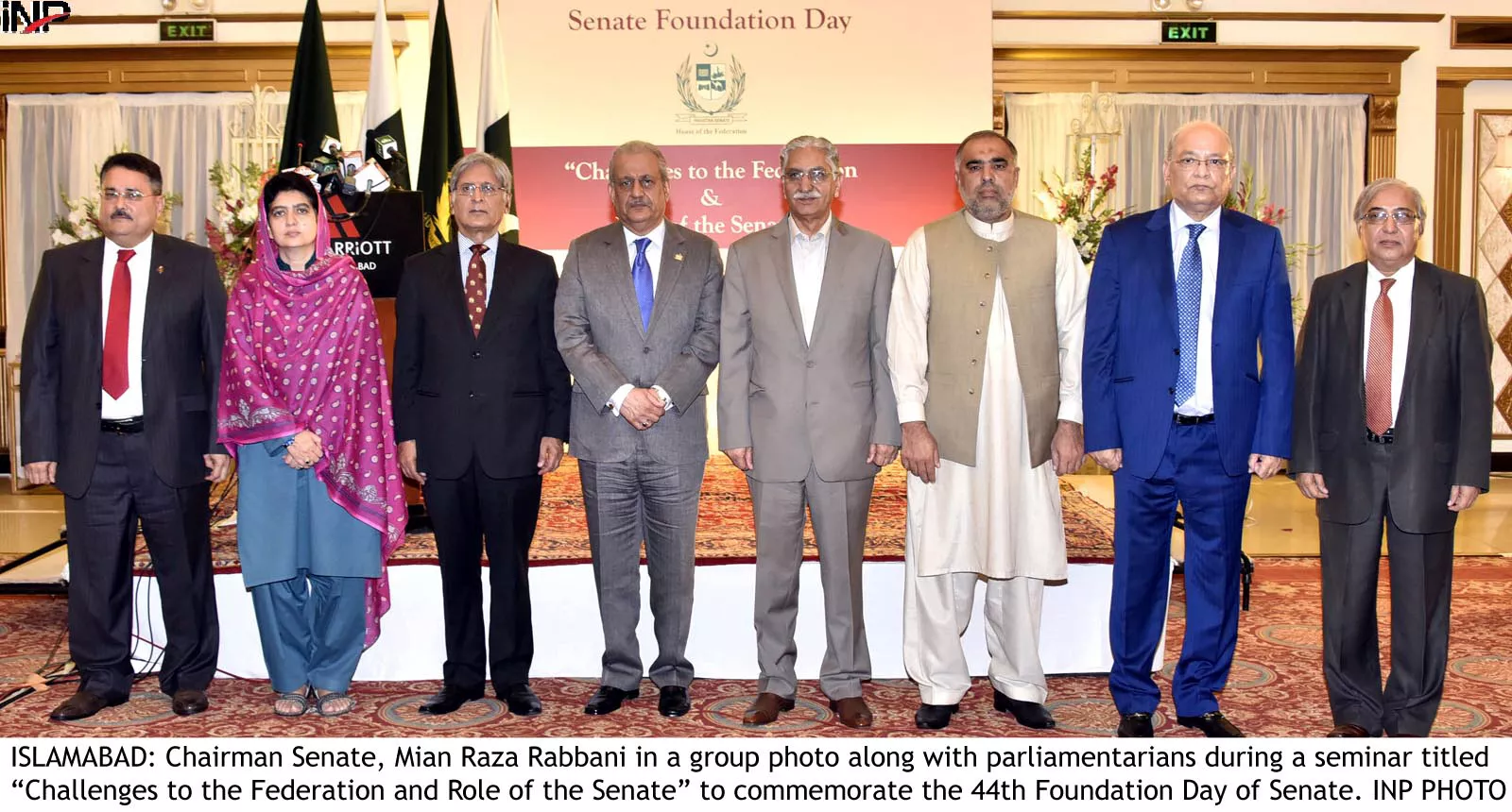 speaking at the event opposition leader in the senate aitzaz ahsan said that the federation parliamentary system and democracy were three pillars of the constitution when the provinces are strengthened the federation would be strengthened photo inp speaking at the event opposition leader in the senate aitzaz ahsan said that the federation parliamentary system and democracy were three pillars of the constitution when the provinces are strengthened the federation would be strengthened photo inp