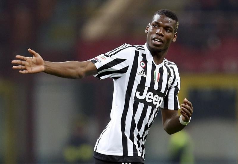 juventus 039 paul pogba celebrates after scoring on april 09 2016 photo reuters