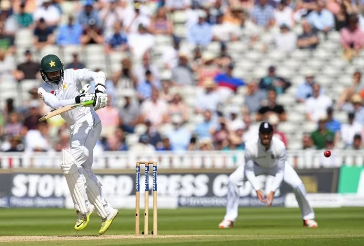 pakistan 039 s azhar ali plays a shot during play on the final day of the third test cricket match between england and pakistan at edgbaston in birmingham on august 7 2016 photo afp pakistan 039 s azhar ali plays a shot during play on the final day of the third test cricket match between england and pakistan at edgbaston in birmingham on august 7 2016 photo afp